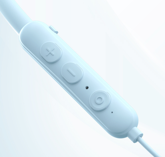 Wireless neckband collar D 25 is available in vivid color