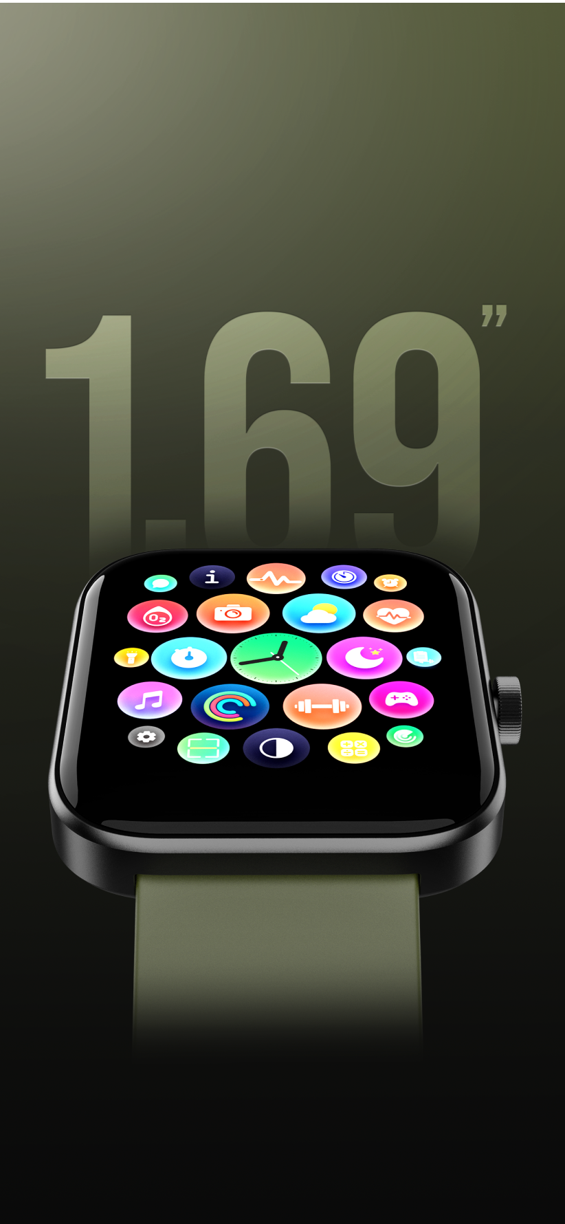 Model E smart watch with 1.69 HD display Image