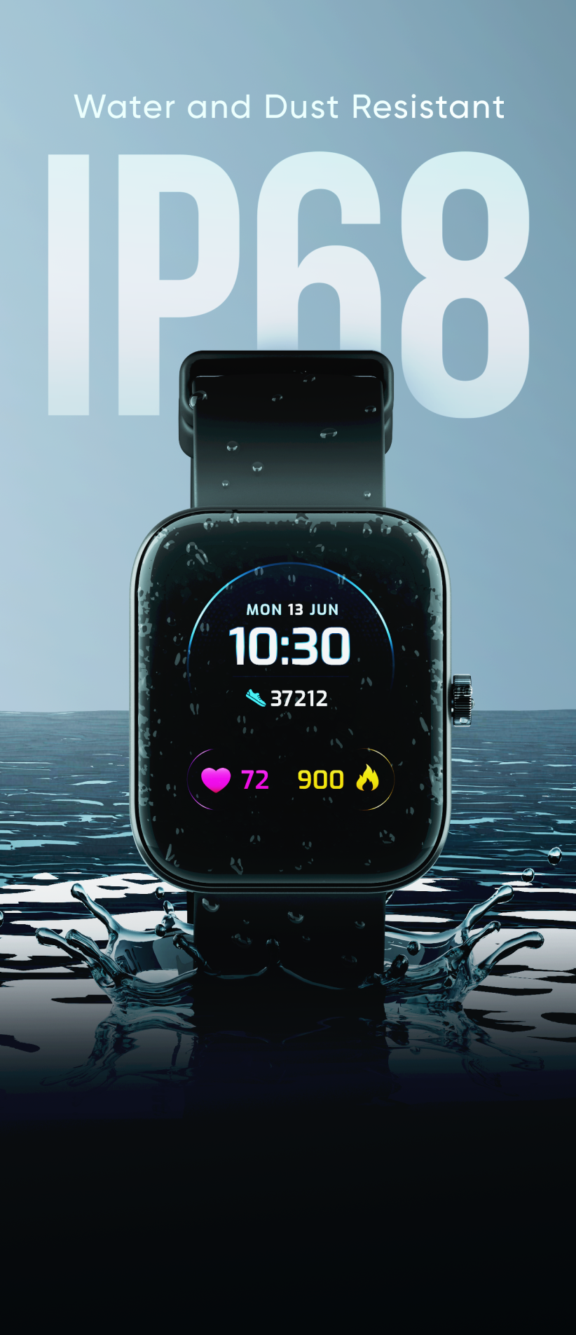 IP 68 Water resistant Model E